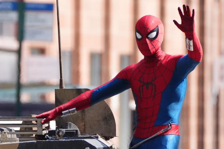 Foto del rodaje de 'Spider-Man: Brand New Day'.