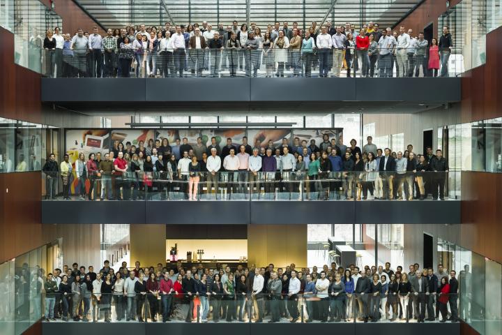 Científicos de El Cubo, el centro de investigación multidisciplinar de PM.