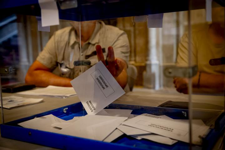 Imagen de archivo de una urna electoral.