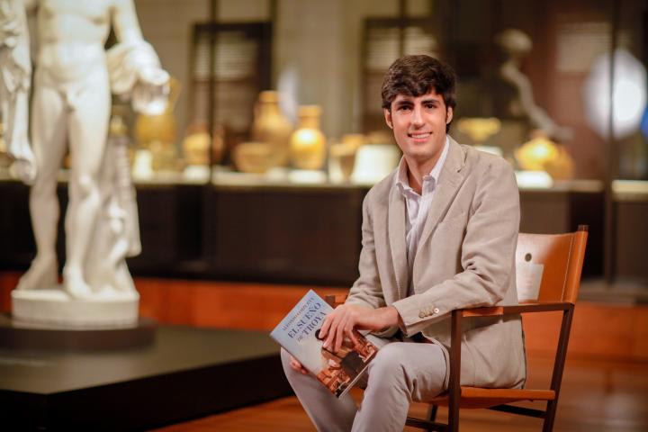 Alfonso Goizueta es autor de la novela 'El sueño de Troya'