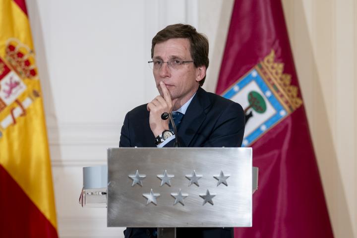 El alcalde madrileño, José Luis Martínez Almeida, en una imagen de archivo.