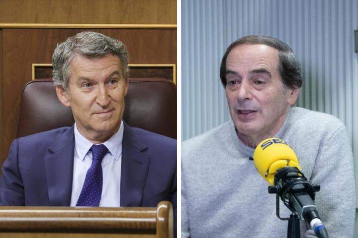 Alberto Núñez Feijoo e Isaías Lafuente.