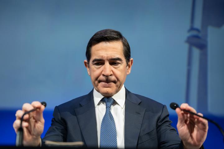 El presidente del BBVA, Carlos Torres.