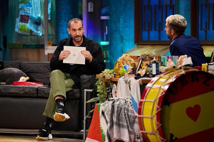 Jorge Ponce y David Broncano, en La Revuelta