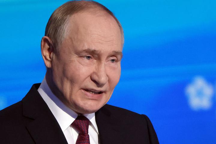 Vladimir Putin, fotografiado el 16 de octubre de 2025.