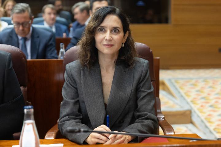 La presidenta de la Comunidad de Madrid, Isabel Díaz Ayuso.