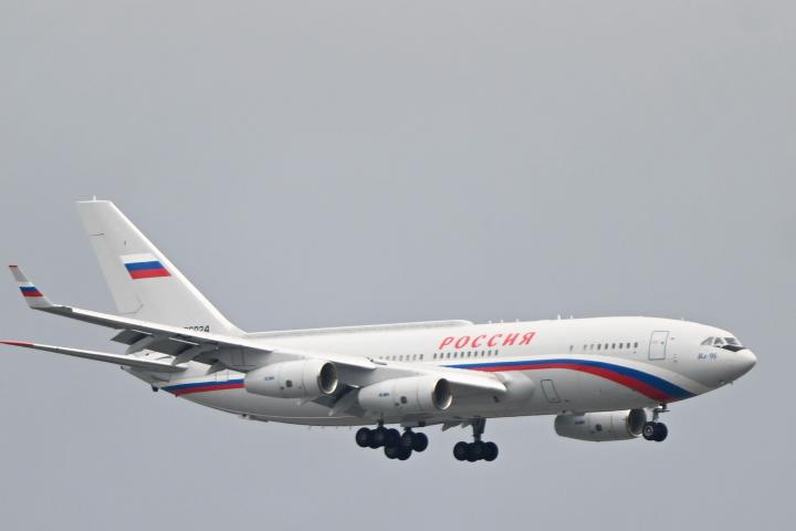 El avión presidencial ruso Ilyushin Il-96-300PU, en una imagen de archivo