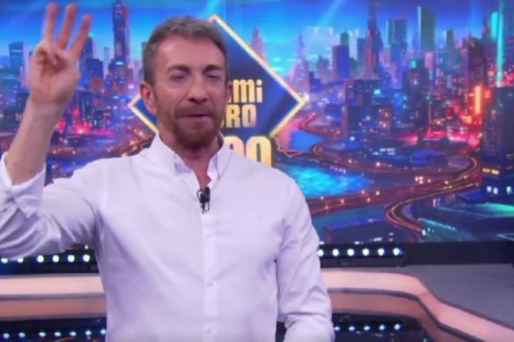 El momento de Pablo Motos en el programa 3.000 de 'El Hormiguero'