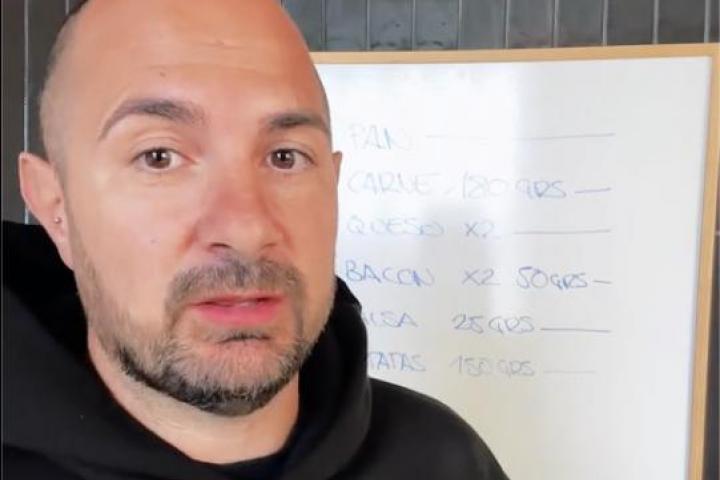 Pedro Francés, CEO de la hamburguesería BDP.