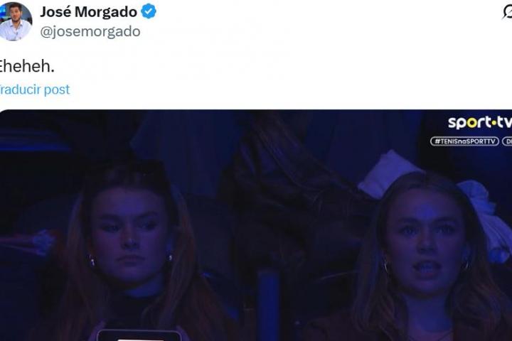 El tuit de @josemorgado sobre lo que le escribieron a Alcaraz.