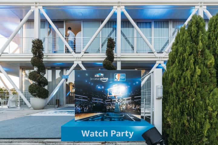 La Casa Prime para el estreno de la NBA.