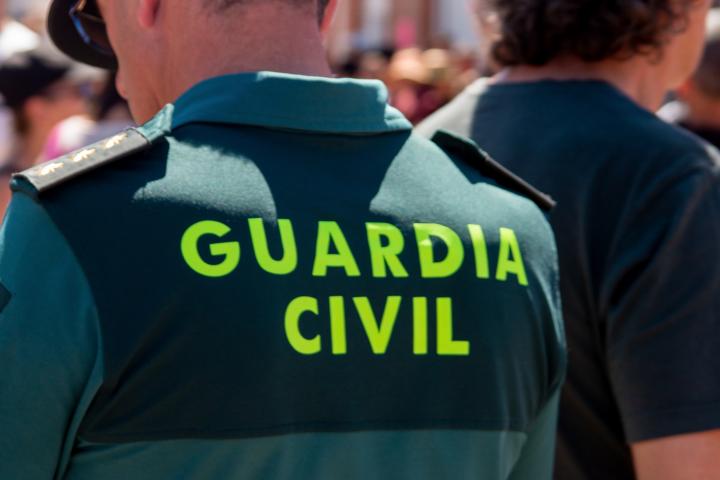Un agente de la Guardia Civil.