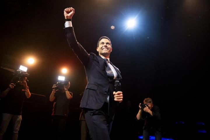 El líder de los liberales progresistas, D66, Rob Jetten