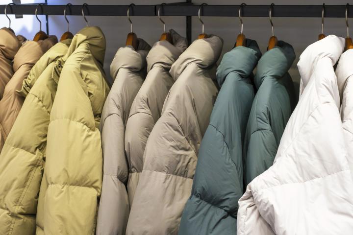 Chaquetas de plumas, en una imagen de archivo