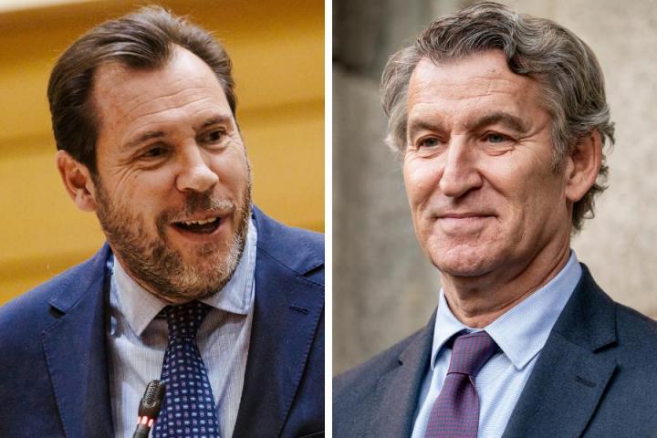 Óscar Puente responde a Alberto Núñez Feijóo.