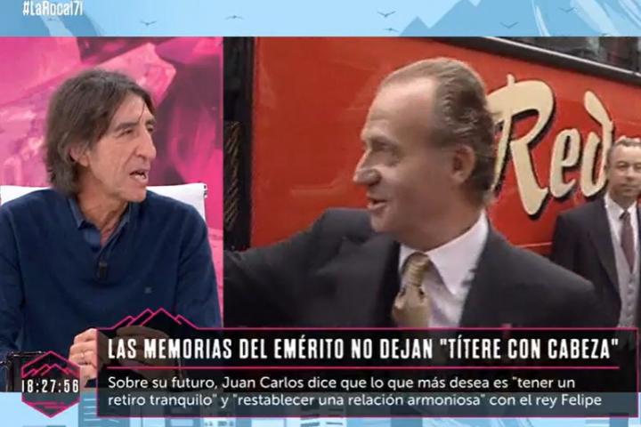 Benjamín Prado, en 'La Roca'.