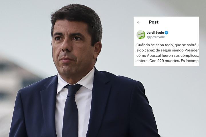 El tuit de Jordi Évole sobre Carlos Mazón.