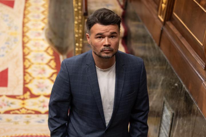 Gabriel Rufián en el Congreso.