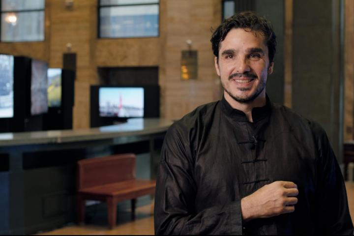 El cineasta Luis Cuenca Castro.