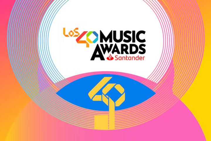 Cartel de LOS40 Music Awards Santander 2025
