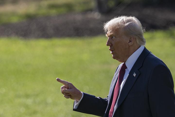 El presidente de EEUU, Donald Trump.