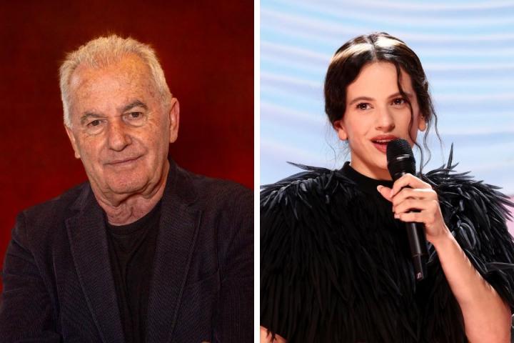 Víctor Manuel y Rosalía.