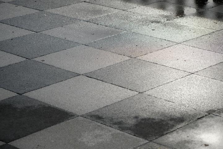 Baldosas de un patio