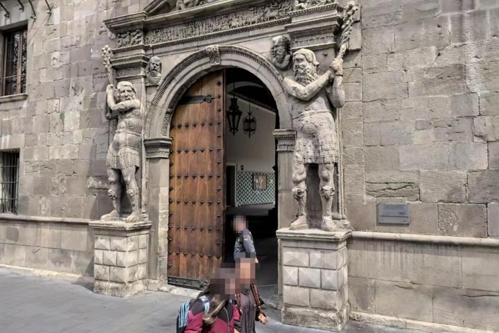 Fachada del Tribunal Superior de Justicia de Aragón en Zaragoza.