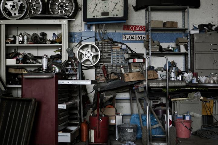 Interior de un taller