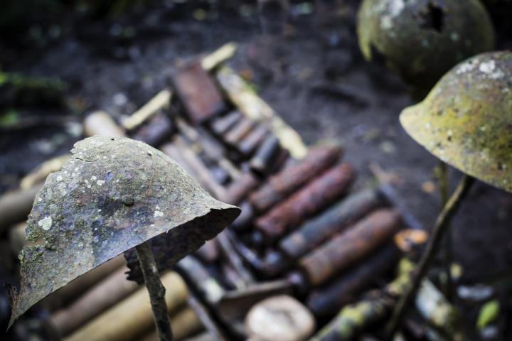 La ruta de Kokoda señala el camino a través de la selva por donde lucharon las fuerzas australianas y japonesas en la Segunda Guerra Mundial.