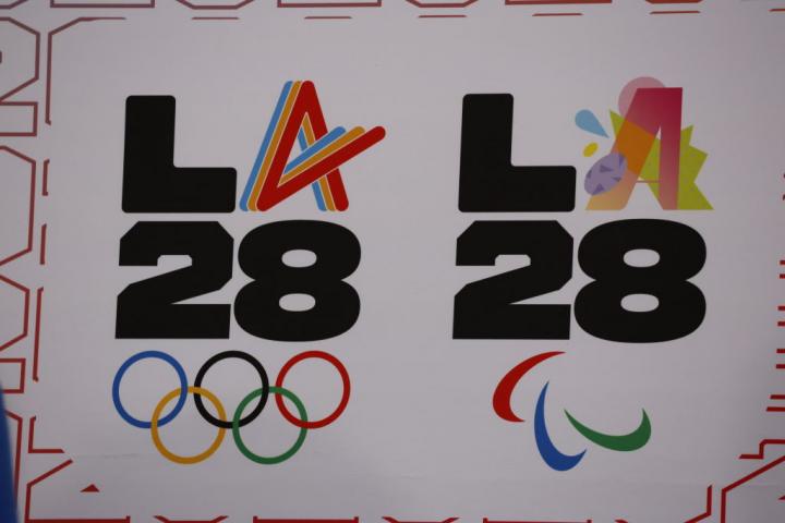 Logo de los Juegos Olímpicos y Paralímpicos de Los Ángeles 2028