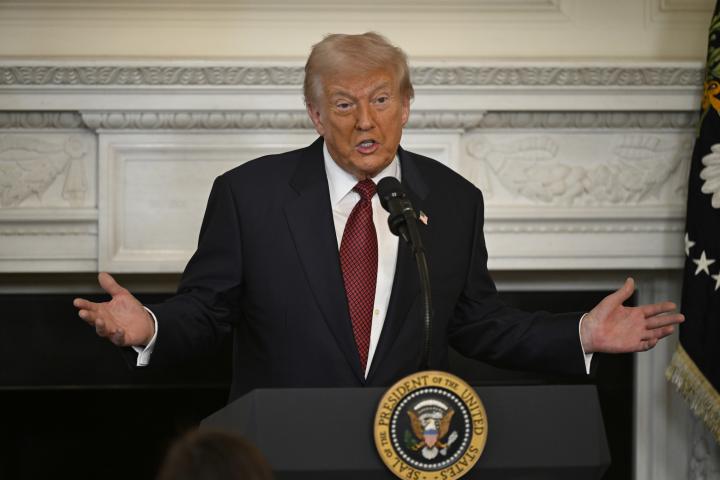 Donald Trump comparece en Washington