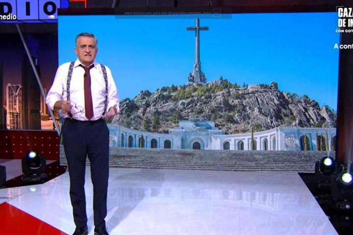 Wyoming hablando de la cruz del Valle de los Caídos en 'El Intermedio'.