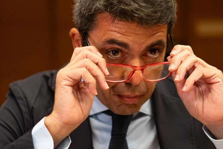 El presidente de la Generalitat Valenciana en funciones, Carlos Mazón