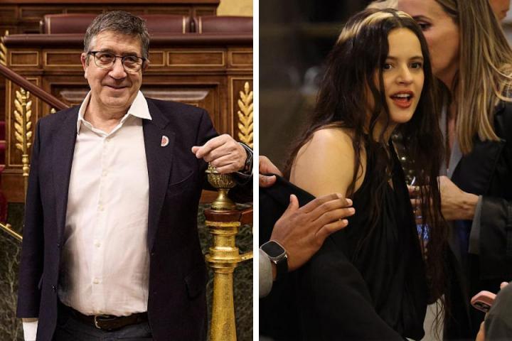 Patxi López y Rosalía