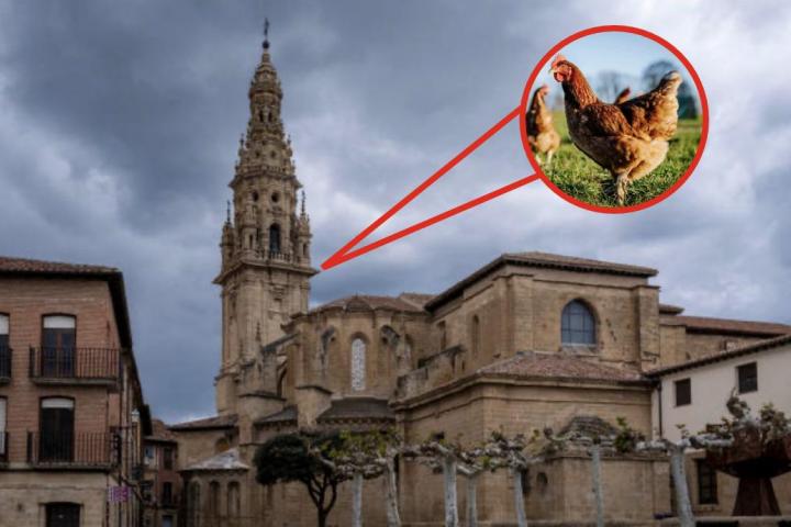Catedral del Salvador de Santo Domingo de la Calzada y el gallinero de su interior