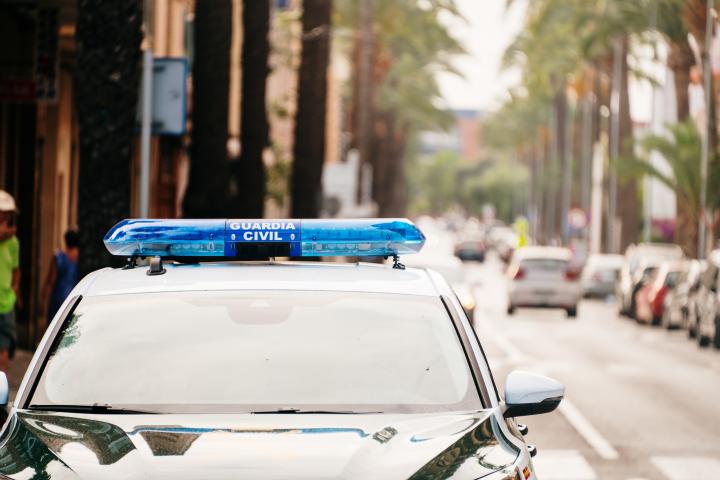 Coche de la Guardia Civil