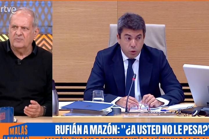 Javier Aroca habla sobre Mazón en 'Malas Lenguas'.