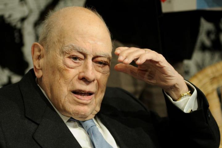 Jordi Pujol, en la presentación de su último libro, en un acto en 2023