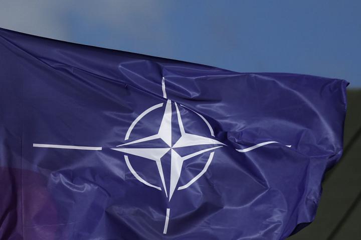 La bandera de la OTAN