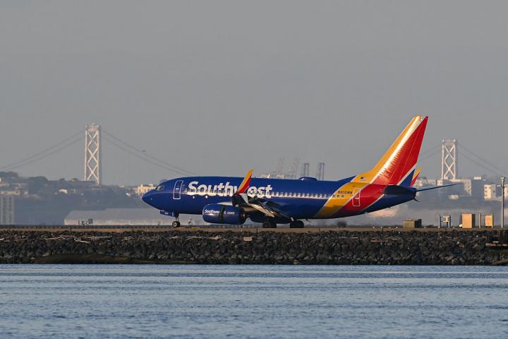 Un avión de Southwest Airlines, en una imagen de archivo