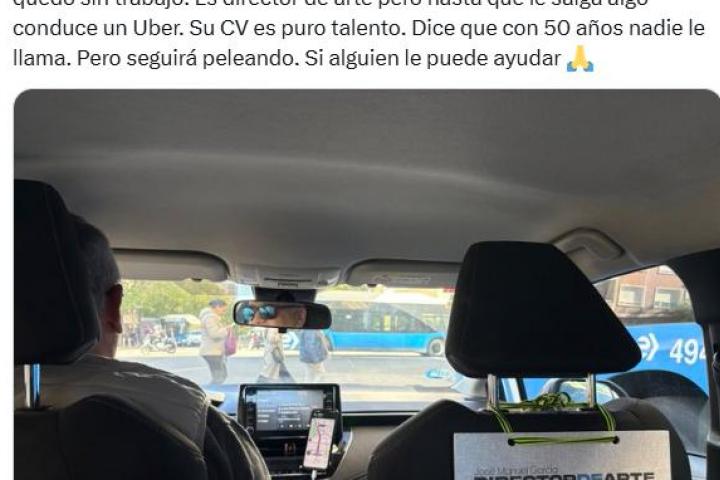 El tuit de la periodista Rosa Correa.