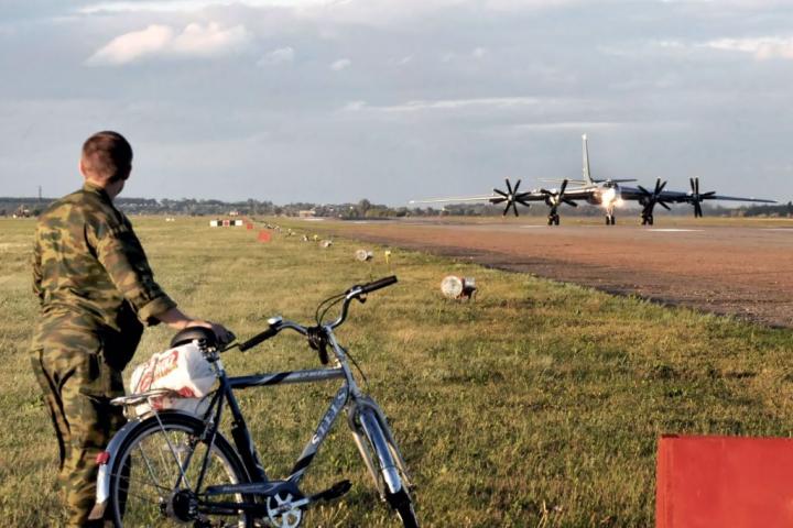 La base aérea militar rusa de bombarderos estratégicos Engels-2, en una imagen de archivo