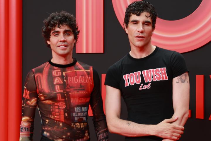 Los Javis en el décimo aniversario de Netflix