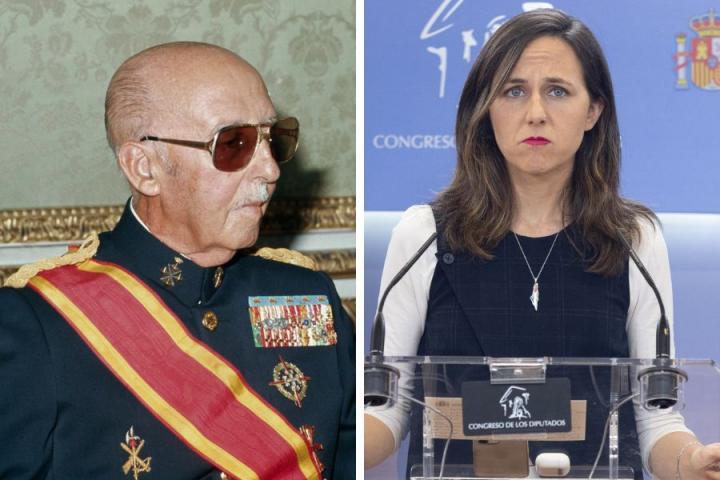 Francisco Franco e Ione Belarra