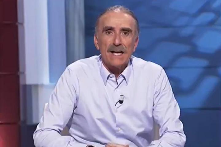 Juan y Medio en su programa en Canal Sur.