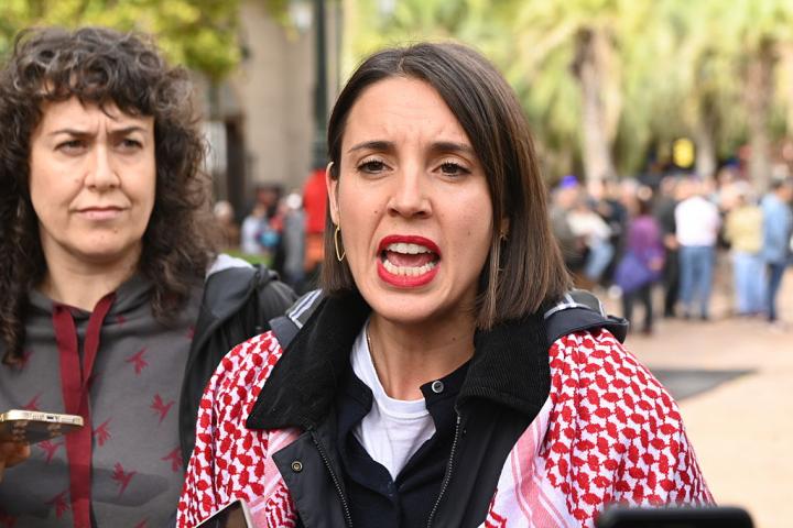 La eurodiputada de Podemos, Irene Montero.