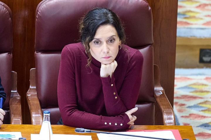 La presidenta de la Comunidad de Madrid, Isabel Díaz Ayuso.