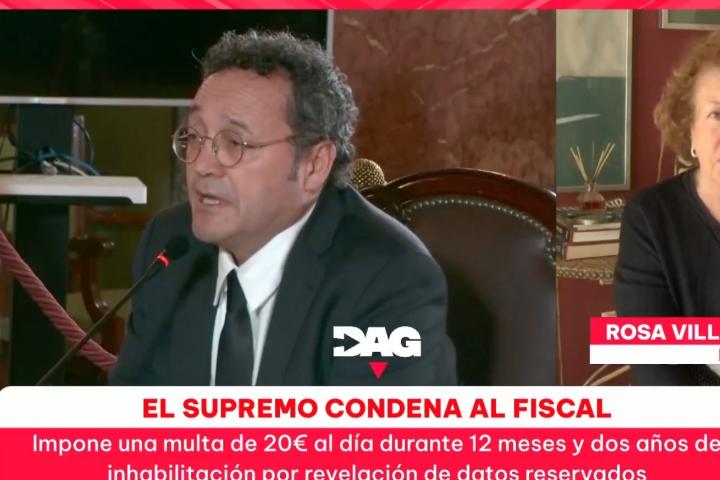 Rosa Villacastín en el programa de TVE 'Directo Al Grano'