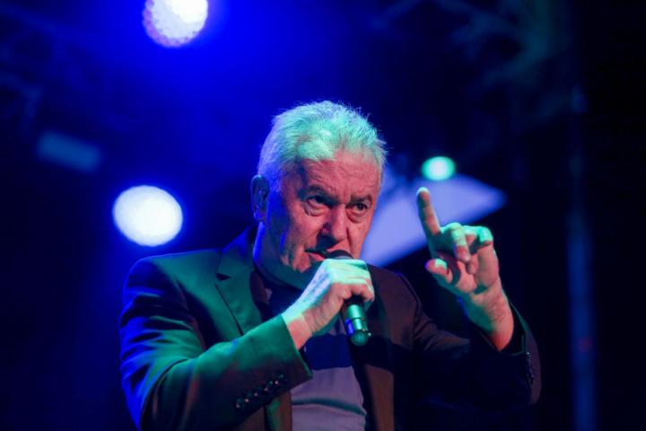 El cantante Víctor Manuel en una imagen de archivo.